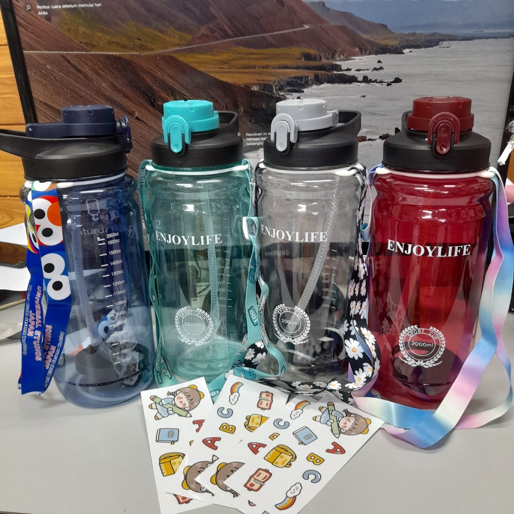 BOTOL MINUM ENJOY LIFE 2 LITER