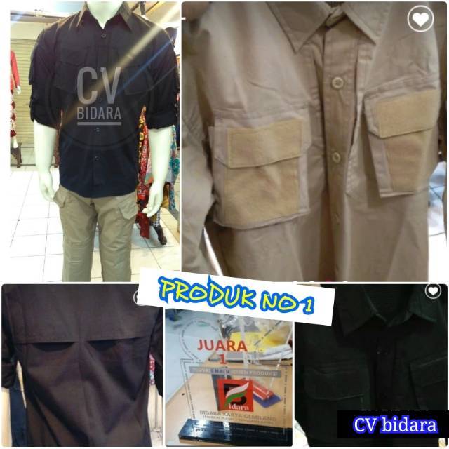 KEMEJA PANJANG LAPANGAN TAKTIKAL DRONE