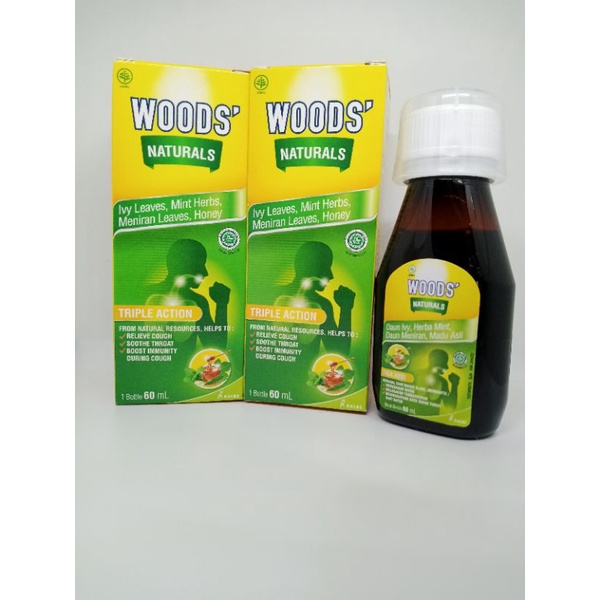 WOODS HERBAL NATURAL SIRUP 60 ml ED 12/2024