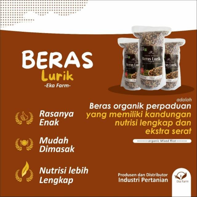 

Beras lurik organik