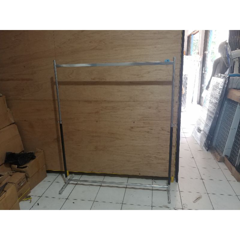 Jual Gawangan Baju Pipa Kotak 100-150cm | Shopee Indonesia