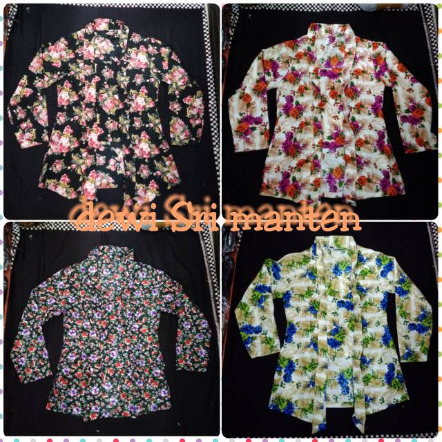 Baju sorjan kembang/baju surjan jogja bunga/sorjan bunga