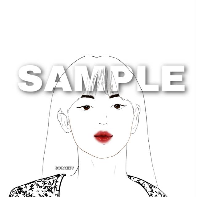 

Kpop Fanart softcopy digital drawing.