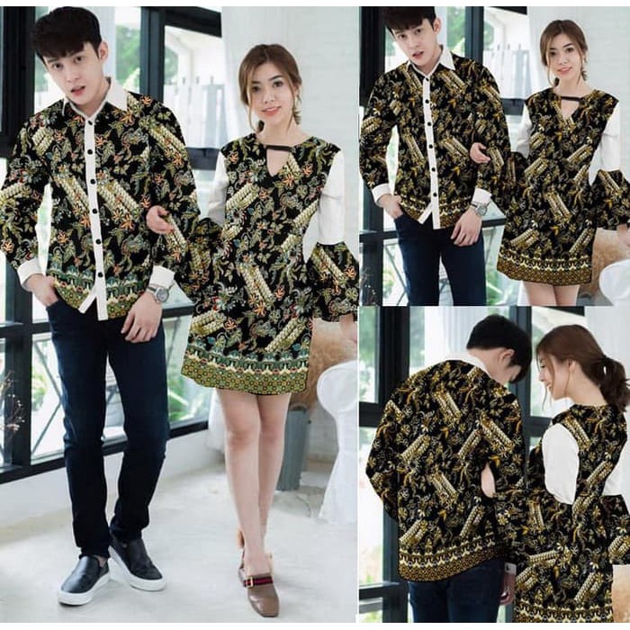 PBC005 Dress Couple Anjani Batik Modern