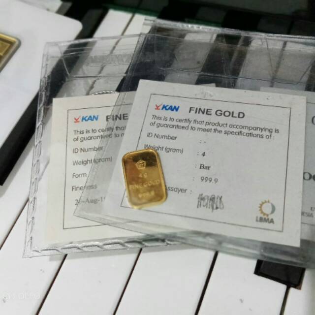 Emas antam 4 gram