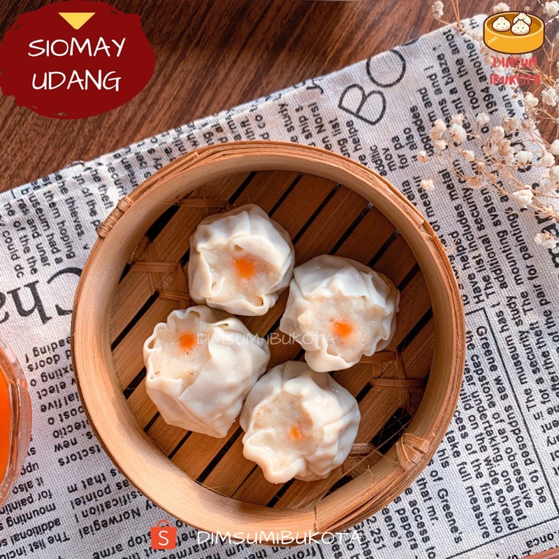 

Dimsum Premium Siomay Udang Frozen Food Halal Jakarta- Somay Udang Frozen - Dimsum Ibukota