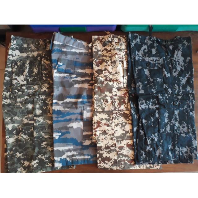 Celana loreng pendek, celana pendek loreng tactical, celana pendek loreng marinir