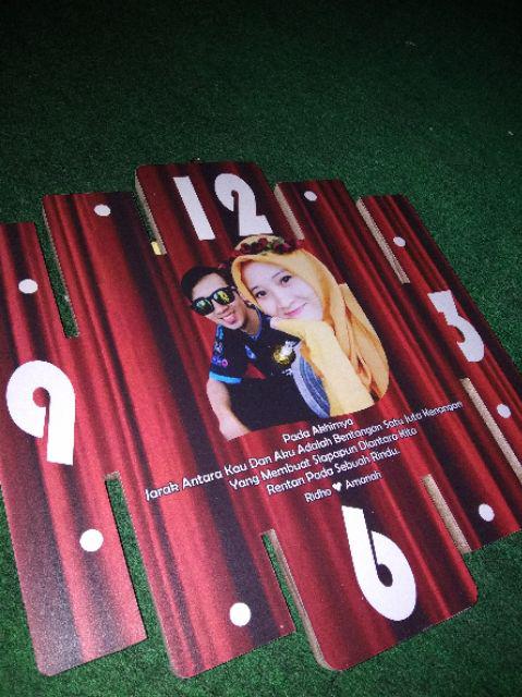 Jam Kayu Custom/jam Kayu Foto/jam Kayu Vintage