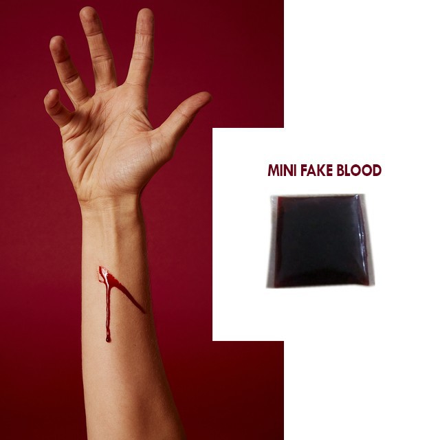 MFB fake blood mini bag plasma darah palsu properti cosplay prank