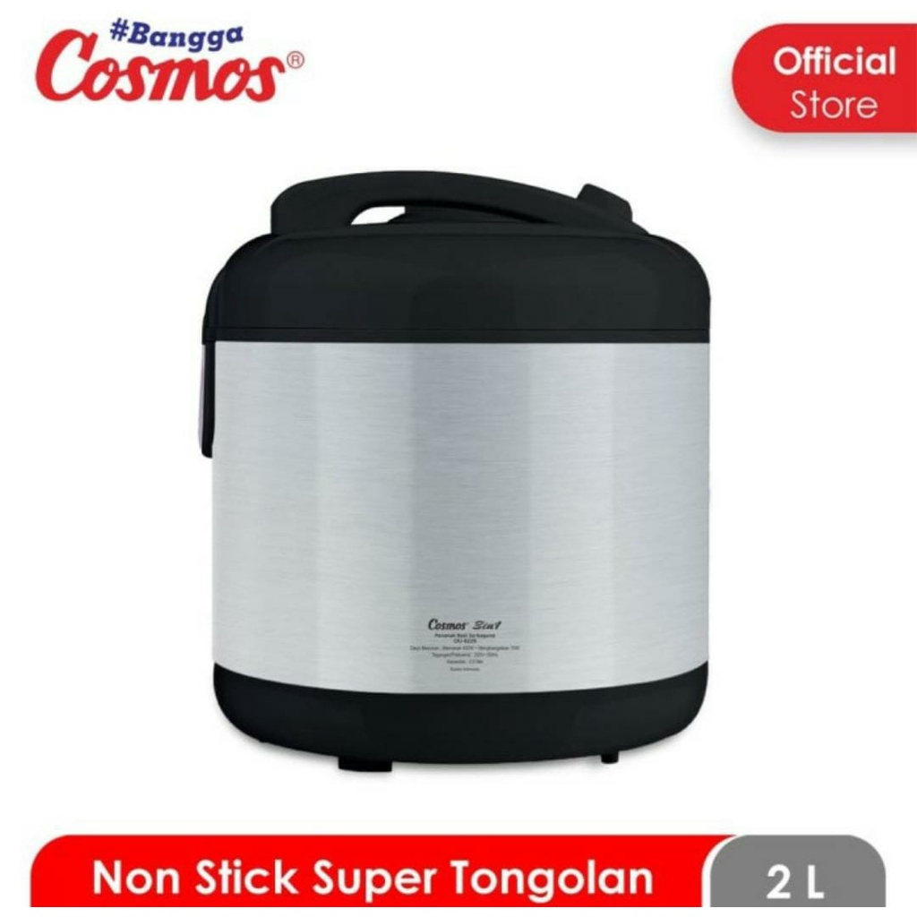 Rice Cooker Cosmos CRJ 8229 2 Liter + Tongolan Magic Com Cosmos 8229 Penanak Nasi Cosmos CRJ-8229