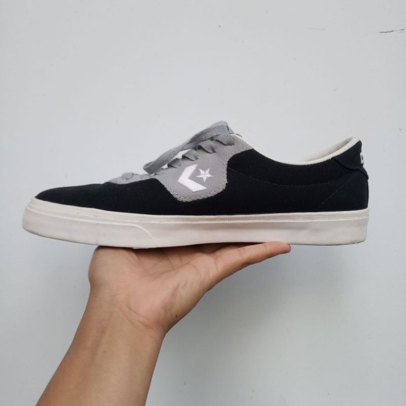 CONVERSE LOUIE LOPEZ PRO OX BLACK WOLF GREY WHITE