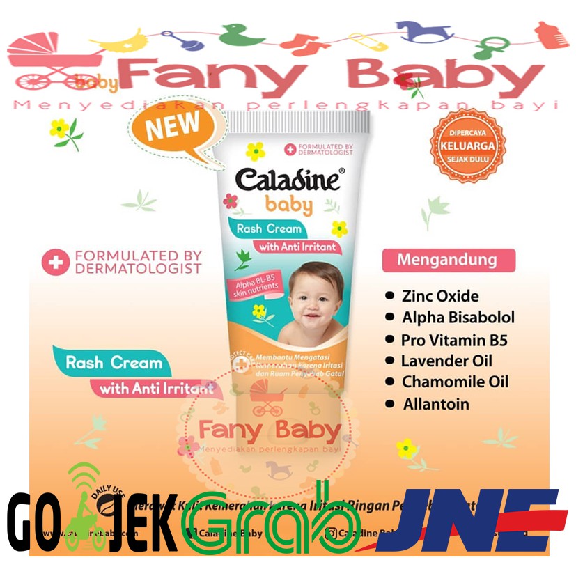 CALADINE BABY RASH CREAM WITH IRRITANT 50GR