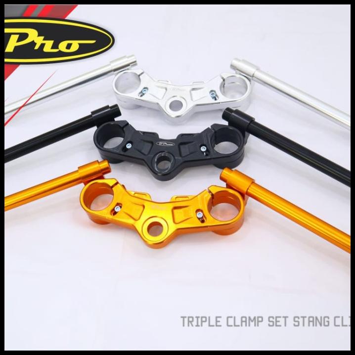 Triple Clamp Segitiga Atas Stang Bpro Yamaha R15 V3 Vva Bpro