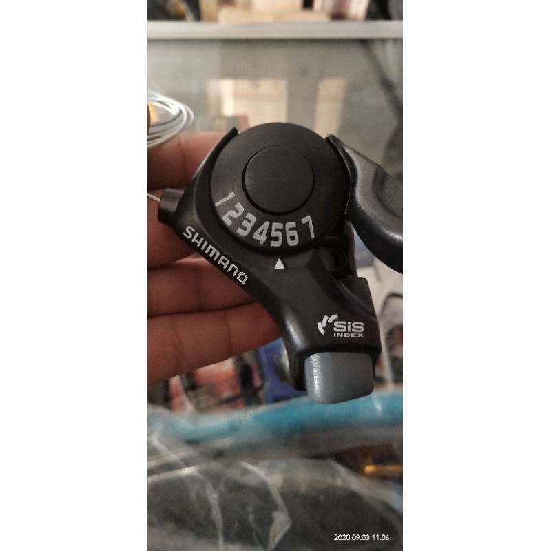 shimano shifter 7 speed baru kanan saja