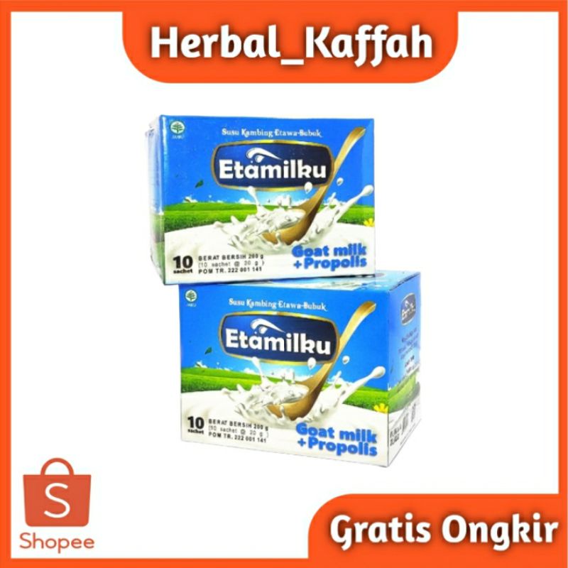 ETAMILKU Susu Kambing Etawa Plus Propolis Asli Original BPOM