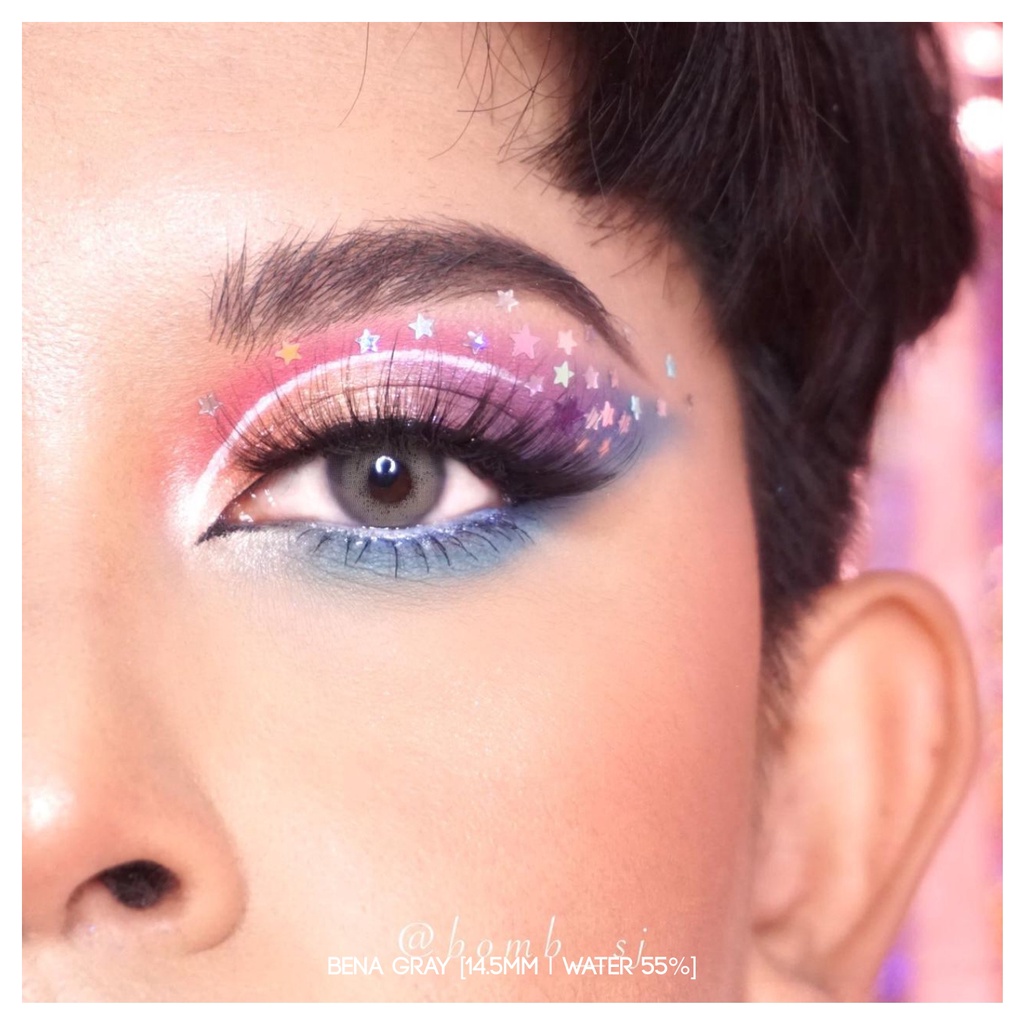 Softlens Bena Gray (Grey) | Kittykawaii [Mikhayloveshop]