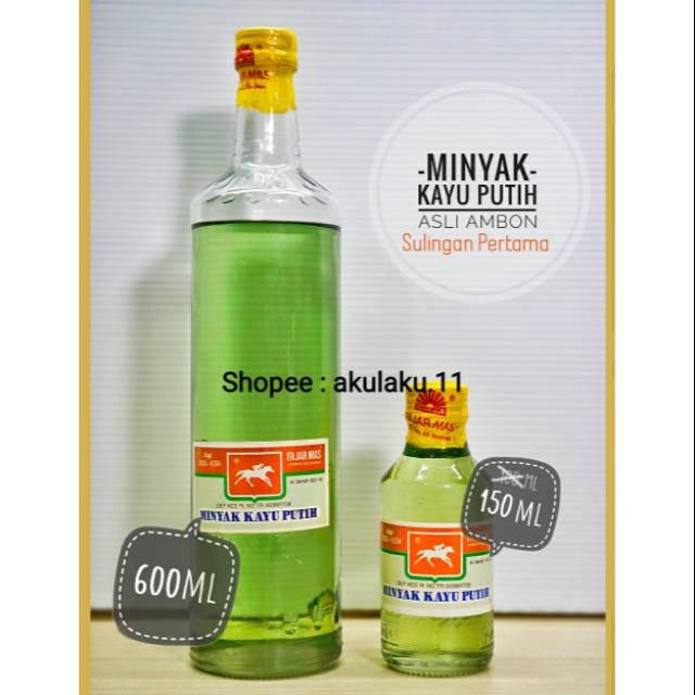 Minyak Kayu Putih Ambon Cap Lomba Kuda Lk Sulingan Pertama 600ml Shopee Indonesia