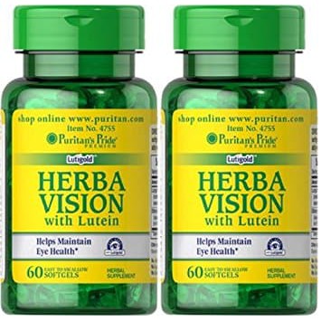 GSUP HerbaVision GOLD Lutein Bilberry Zeaxanthin Mata Puritan Limited
