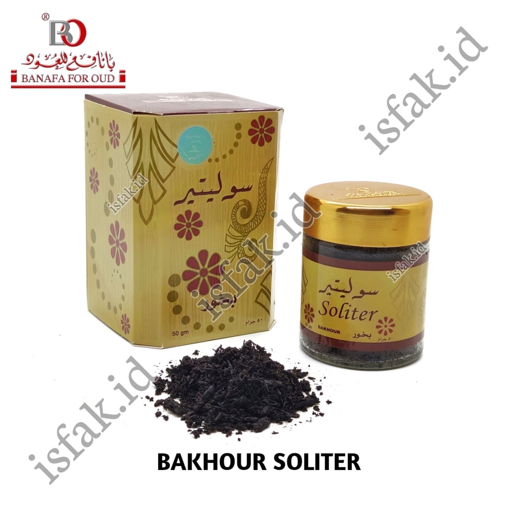 Bukhur Soliter Banafa for Oud Buhur Gahru Bakhoor Gaharu Pewangi Ukup Tradisional Asli Arab