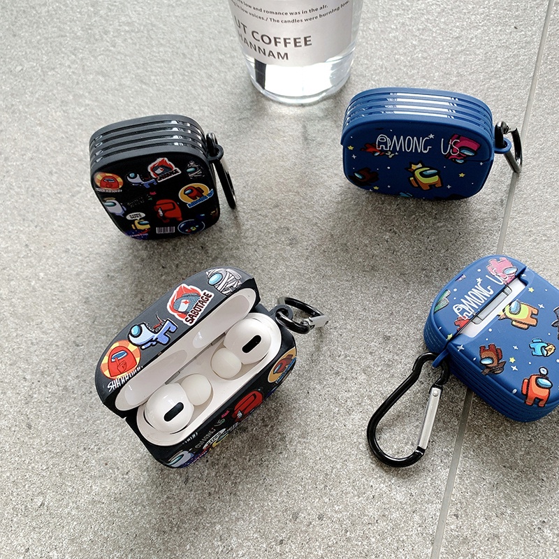 Soft Case Airpods 1 / 2 / Pro Gambar Kartun Luar Angkasa Bahan Silikon