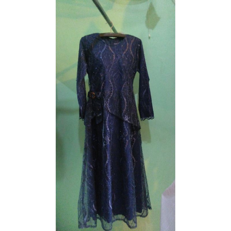 dress tile/gaun kondangan/gaun mewah