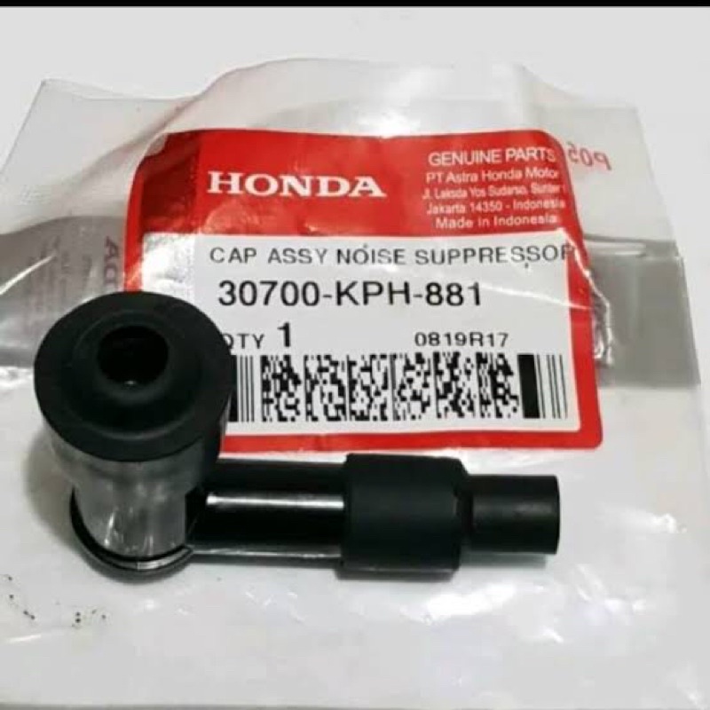 Kepala Busi Tutup Busi Cap Assy Noise Suppressor Vario 110 Beat fi Grand Legenda Supra Kaharisma SupraX125 30700KVB931 / 30700KPH881