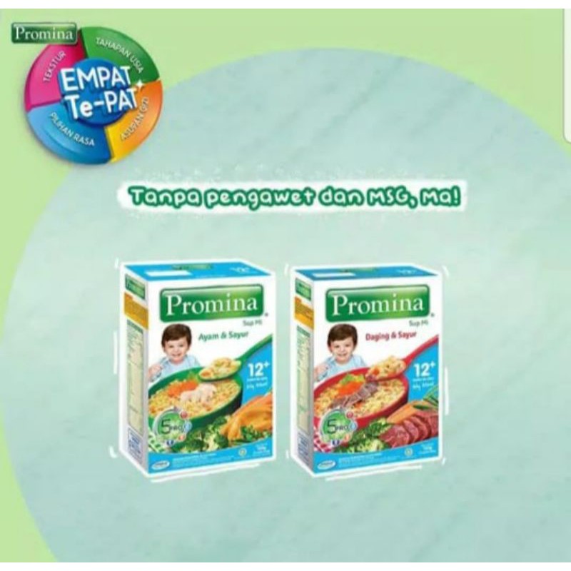 PROMINA SUPMIE AYAM &amp; SAYUR  MAKANAN BAYI MPASI - BUBUR BAYI SEHAT BAYI ONLINE SHOP