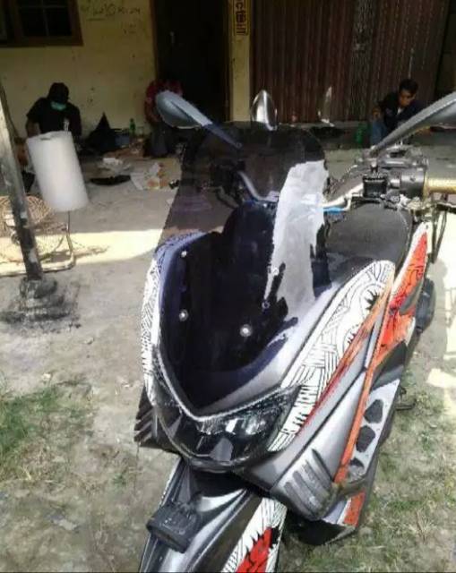 Windshiled nmax,visor nmax,model xmax