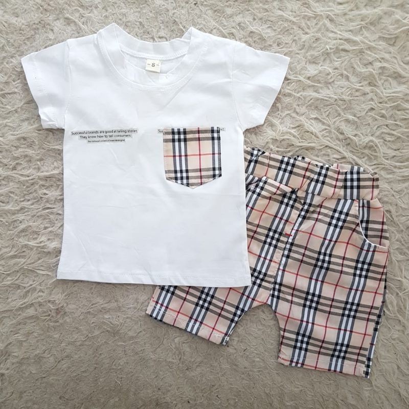 boys Burberry setelan