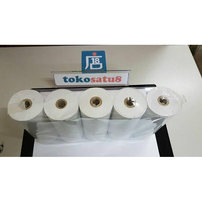 

Kertas roll kertas kasir hvs 75x60 1ply (putih)