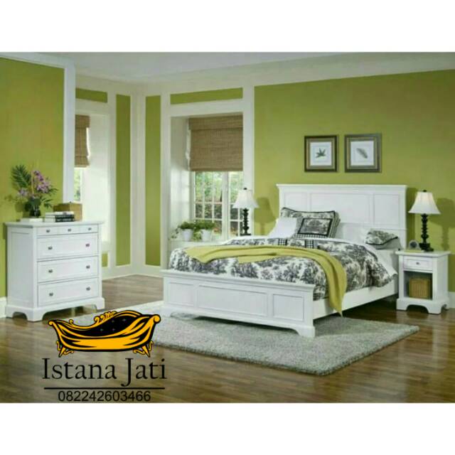 Dipan tempat tidur minimalis duco/dipan kasur minimalis/dipan anak tingkat jati/bufet tv minimalis