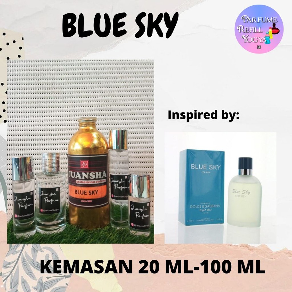 Parfum BEST BLUE SKY - Parfum Refill Jogja - Inspired by BLUE SKY