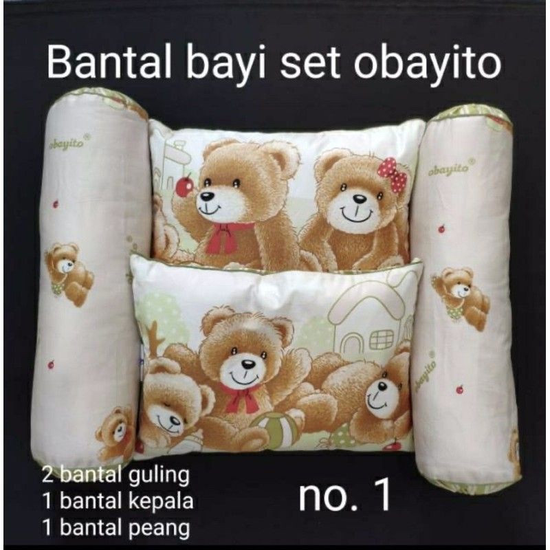 Bantal Guling set OBAYITO