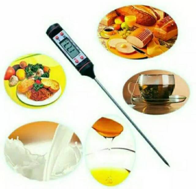 THERMOMETER MASAK DIGITAL PENGUKUR SUHU PANAS MINYAK GORENG MAKANAN MINUMAN