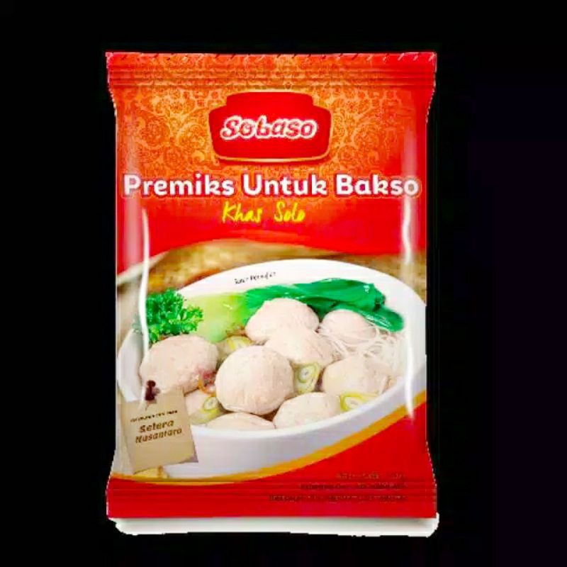 Jual Sobaso Tepung Premiks Untuk Bakso Khas Solo Isi 4 Bks Shopee