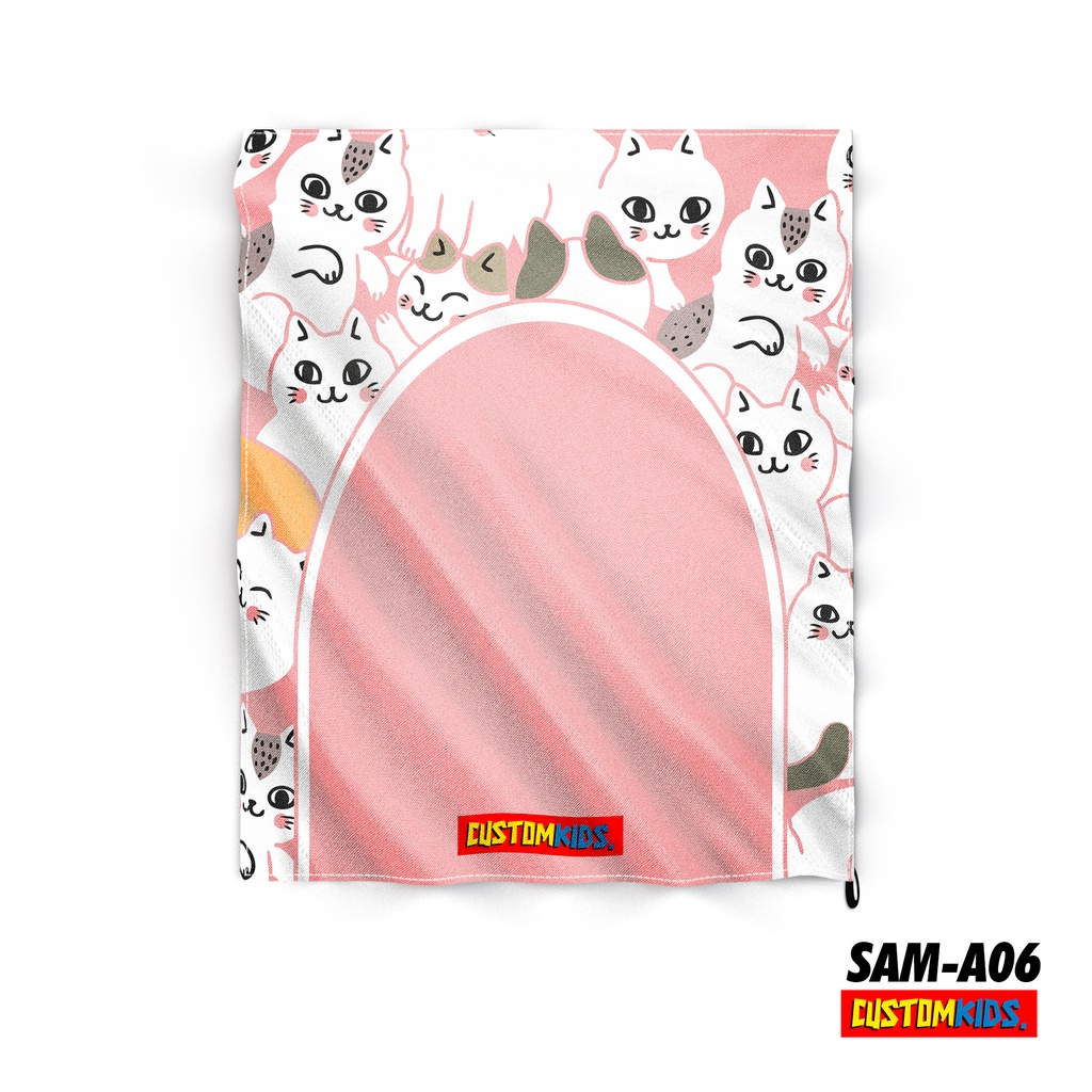 READY STOCK | Sajadah Muka Travelling Anak Printing Anti Air-SAM-A06