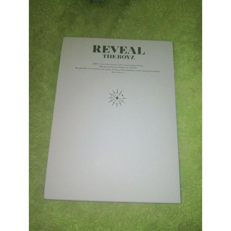 ALBUM ONLY THE BOYZ REVEAL BOY VER