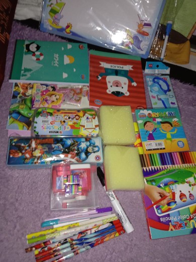 Busa Cuci Piring Spons Sabut Dua Sisi Pembersih Alat Dapur Kendaraan