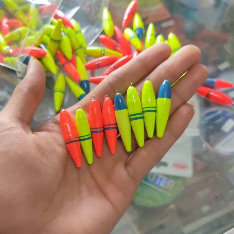 Pelampung Pancing Kayu Kecil - Kumbul Pancing