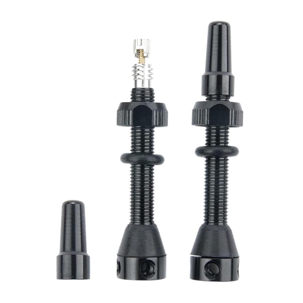 Lanfy Tubeless Air Valve Aksesoris Sepeda Tahan Lama Untuk Sepeda Jalan MTB Valve Nozzle