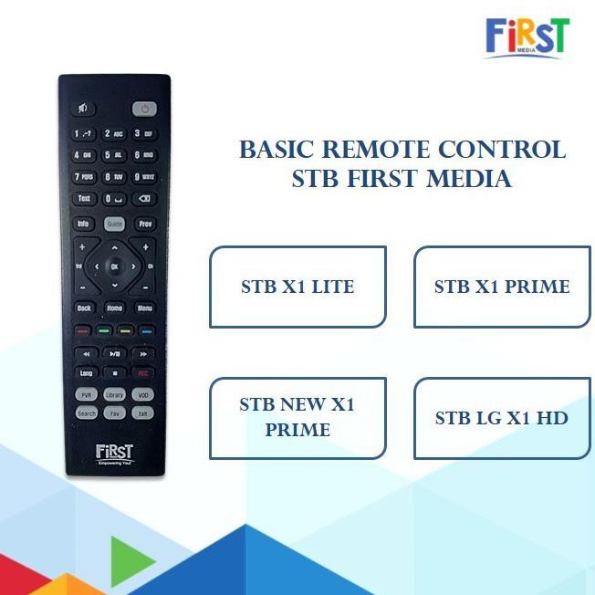 Ready&amp;Siapkirim Remote First Media: Basic Remote Stb / Smart Box First Media