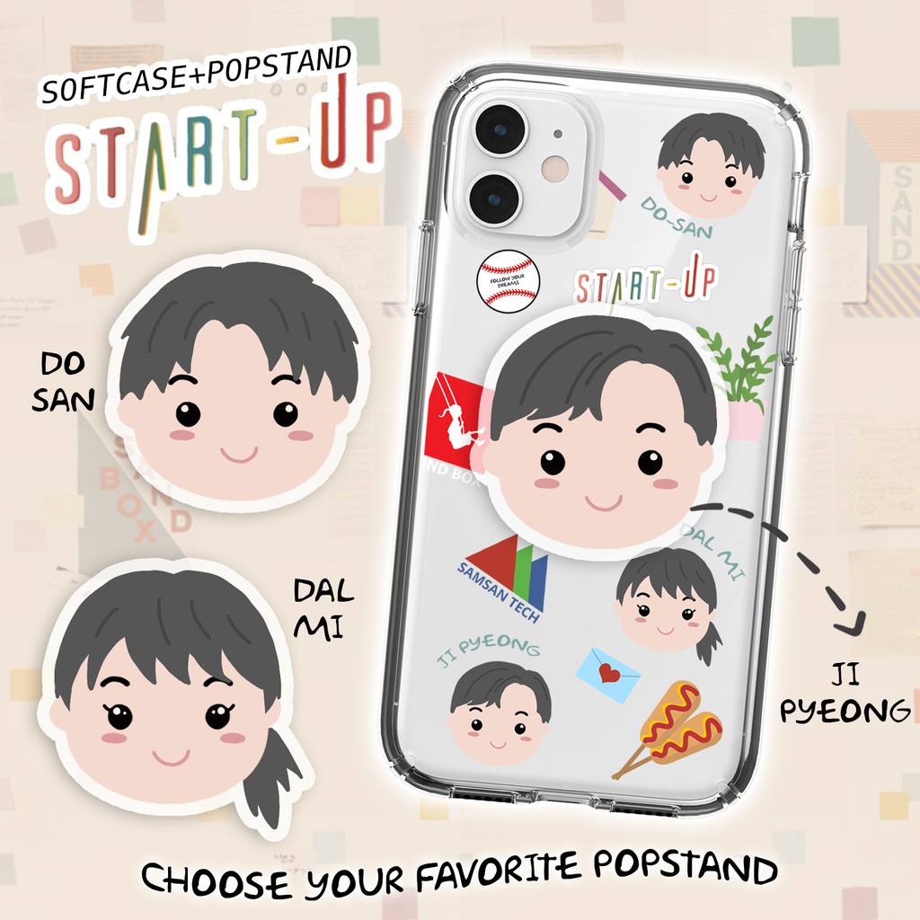 Casing Hape Start Up drama korea drakor griptok kdrama softcase premium iphone samsung oppo xiaomi