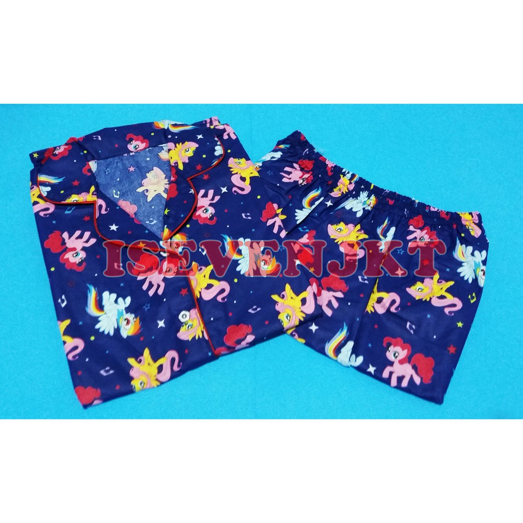 [SALE] iseven p PAJAMAS / PIYAMA KARAKTER hello kitty tazmania elmo little pony