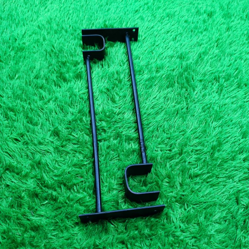 Siku Besi Penyangga Jemuran Baju Tempel Dinding Gantungan Hanger Tembok