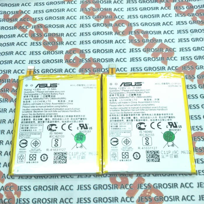 Baterai Battery Original ASUS Zenfone 3 5.5 Inch ZE552KL C11P1511