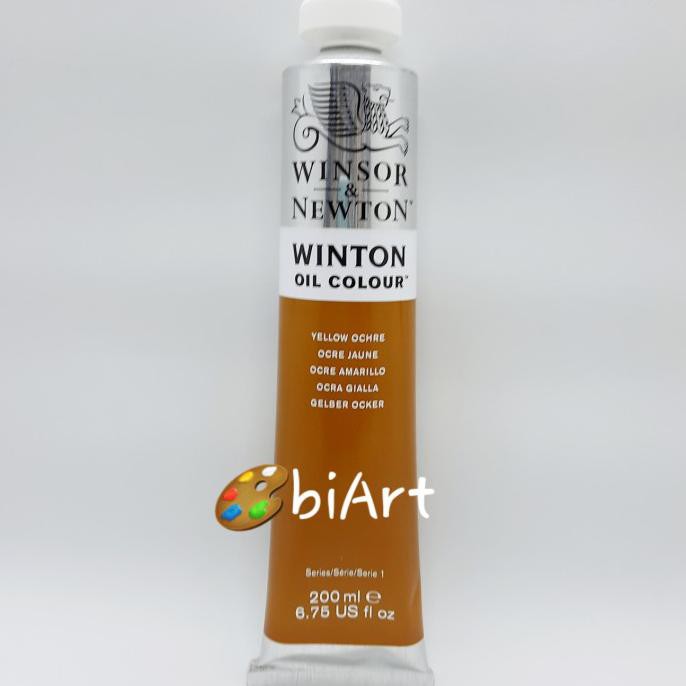 

SALE CAT MINYAK WINTON OIL COLOUR 200 ML YELLOW OCHRE WINSOR & NEWTON PERALATAN MELUKIS ART SET