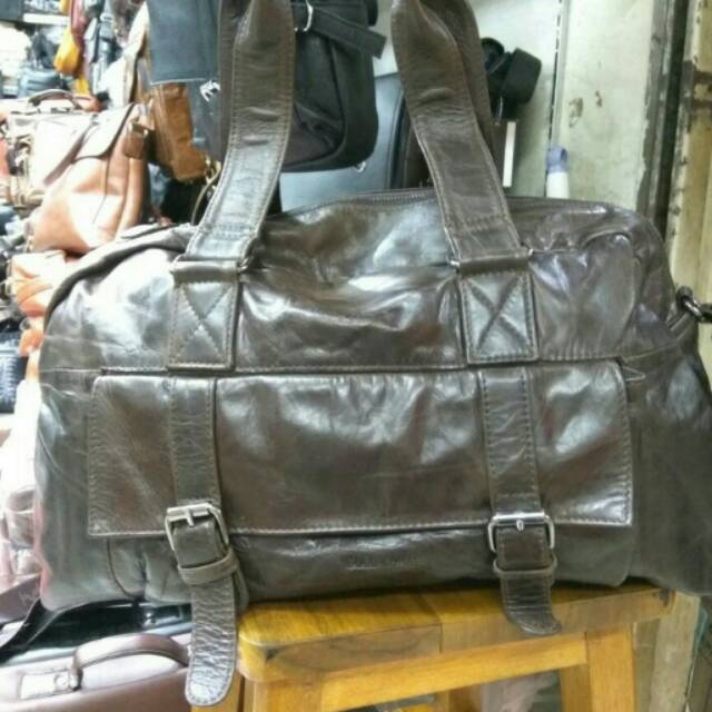 TAS TRAVEL KULIT SAPI ASLI FULL PREMIUM IMPORT
