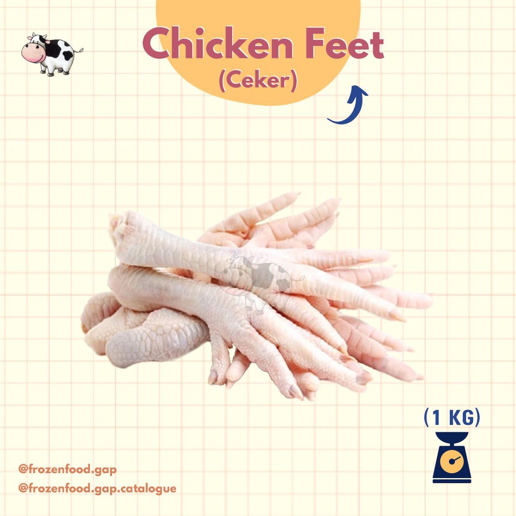 

CEKER AYAM | CHICKEN FEET | FROZENFOODGAP