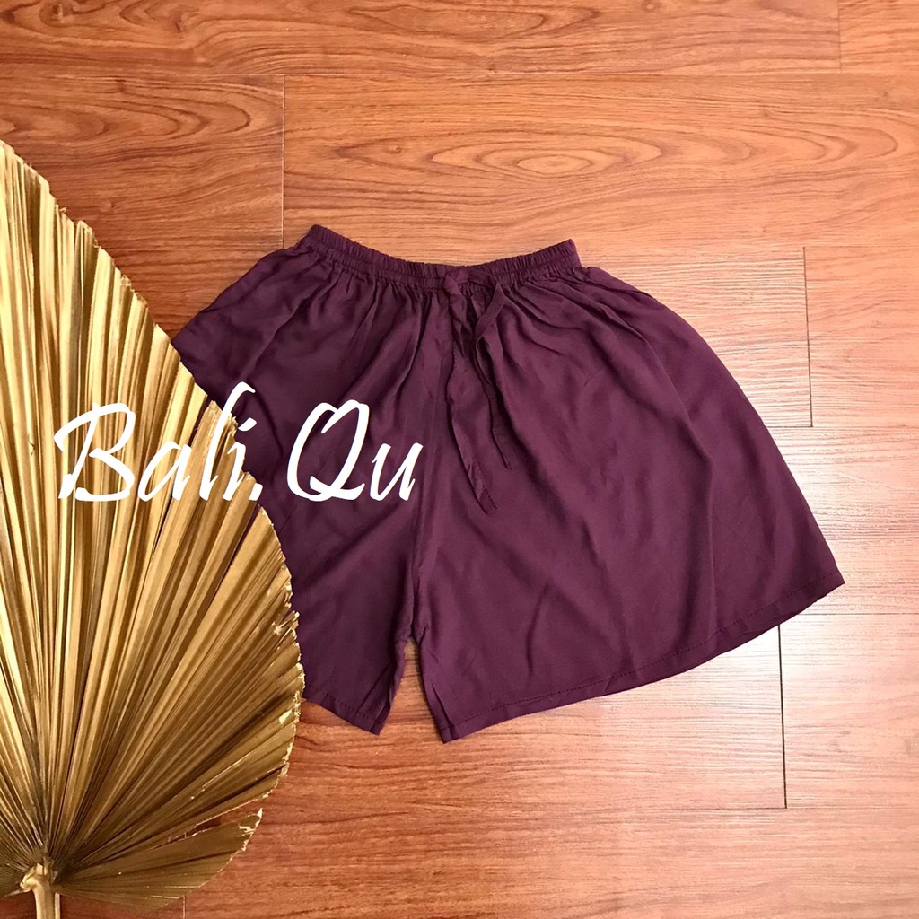 Celana Pendek Bali Polos Part 2-LAVENDER