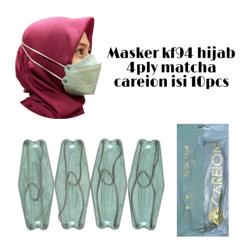 MASKER KF94 HIJAB ISI 10/PACK (varian)